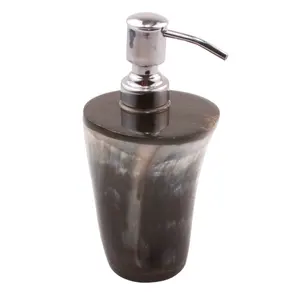 BUFFALO HORN SOAP DISPENSER/NATÜRLICHER HORN DISPENSER