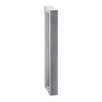 Poignée de tirage double face en acier inoxydable SUS304 pour porte de bureau, tube carré, pour porte en verre et porte en bois, installation facile