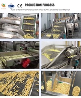 Nouvelle machine de fabrication de chips de pommes de terre entièrement automatique à haute productivité