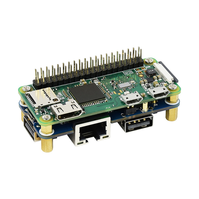 Raspberry Pi module 100M Ethernet port module USB-RJ45LAN hub Raspberry Pi Zero W/1.3 expansion board