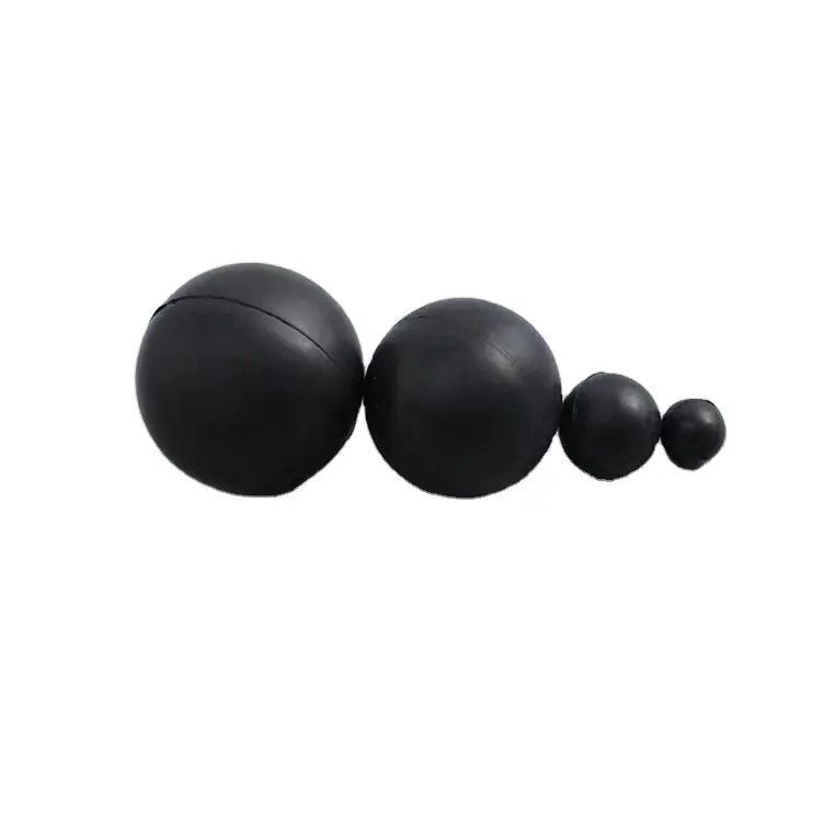 custom ball with hole soft hard 2 mm - 200 mm silicone NR NBR EPDM rubber hollow solid ball