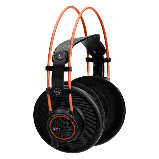 AKG Pro Audio K712 PRO Wired, Over-Ear Open Back Reference Studio Headphones Flat Wire Voice Coil