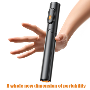 Trépied de <span class=keywords><strong>voyage</strong></span> extensible tout-en-un et perche à selfie en plastique avec télécommande sans fil compatible pour smartphones <span class=keywords><strong>iPhone</strong></span> et Android - Product Image 2