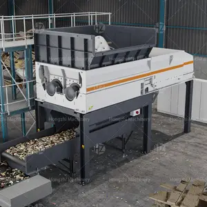 Dubbele As Shredder Machine Metalen Crusher Machine Band Crusher Machine