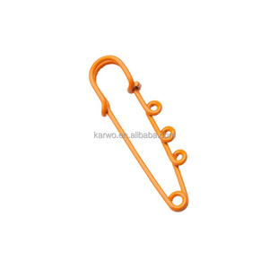 Broche de alfileres de seguridad para ropa Simple de 65mm con 3 bucles - Product Image 4