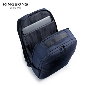 Kingsons Business <b>Backpack</b> 15 Inches Waterproof Interior Zipper Pocket Unisex <b>Student</b> Travel Bag - Product Image 3