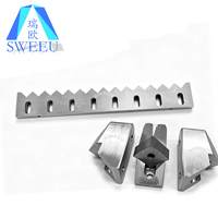 Support de Lame Carrée pour Broyeur Métallique OEM/ODM, Supports de Couteaux Carrés pour Lames de Broyeur de Plastique, Caoutchouc et Pneus