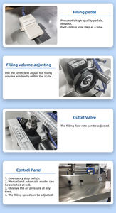 CYJXピーナッツバター充填機手動充填機水平充填機 - Product Image 4