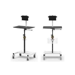 Bureau debout réglable en métal avec garantie de 24 mois Design moderne pour l'école, l'hôpital et l'atelier Compatible avec les tablettes - Product Image 3