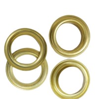 Œillet rond en cuivre anti-rouille et anti-déformation pour toile, bouton œillet métallique pour étiquettes, cartons et accessoires vestimentaires