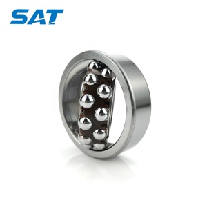 Acero cromado Doble fila 11303 11304 11305 11306 11307 Alta calidad Larga vida útil <span class=keywords><strong>Comprar</strong></span> rodamientos de bolas autoalineables - Product Image 2