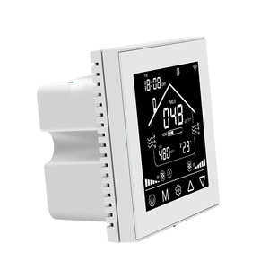 HVAC System Parts <strong>Suppliers</strong> Wall-mounted <strong>TUYA</strong> <strong>APP</strong> RS485 With CO2 PM2.5 VOC Ventilation Fan Controller - Product Image 1
