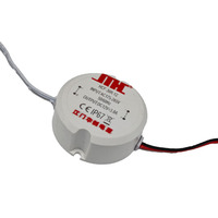 Alimentation LED étanche AC-DC 18W/36W/60W DC24V en plastique IP65 pour éclairage public, transformateur à tension constante