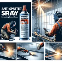Agent de soudage professionnel anti-éclaboussures à base d'eau de 500 ml, sans silicone, pour des surfaces propres et un nettoyage facile