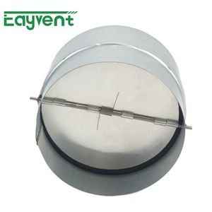 <span class=keywords><strong>Clapet</strong></span> <span class=keywords><strong>anti</strong></span>-<span class=keywords><strong>retour</strong></span> rond en acier galvanisé pour conduit d'extraction de <span class=keywords><strong>hotte</strong></span>, 4-16 pouces, OEM - Product Image 2