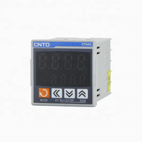 CNTD Muestreo de alta velocidad Pantalla digital dual Instrumento eléctrico CTS4S Controlador de temperatura con PV/SV