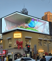 Écran LED holographique transparent pour vitrine de magasin, affichage publicitaire en verre pour commerce de détail
