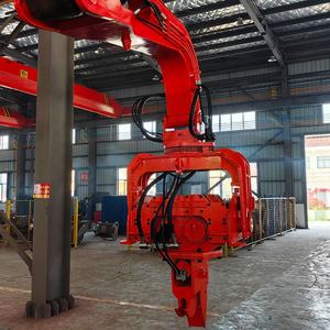 Вибропогружатель KN250 с поворотом на 360 градусов, высокочастотный вибропогружатель, устанавливаемый на гидравлический экскаватор - Product Image 2