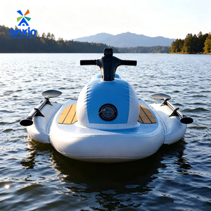 ¡Gran oferta! <span class=keywords><strong>Moto</strong></span> acuática eléctrica inflable para niños y adultos, scooter acuático, bote eléctrico. ¡El mejor precio en stock! - Product Image 2