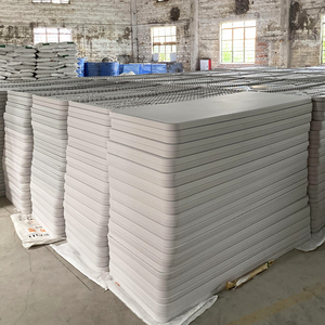 Xách Tay Ngoài Trời Gấp Bảng Có Thể Gập Lại Đồ Nội Thất 6ft Nhựa Màu Trắng Bàn Tròn Và Ghế Cho Các Sự Kiện Đảng Đồ Nội Thất Ngoài Trời - Product Image 5
