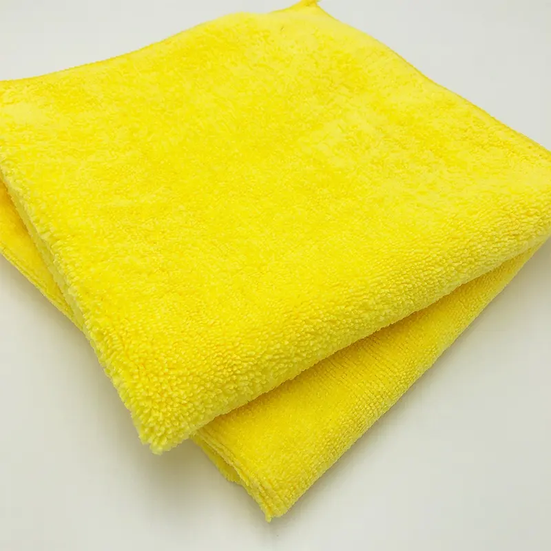 200gsm articoli per la casa panno In microfibra asciugamano rosa blu giallo verde rosso panno In microfibra per la pulizia In Buck