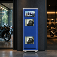 Máquina Expendedora de Cascos para Gasolineras, Tiendas de Motocicletas y Puntos de Servicio para Motociclistas con Diseño Personalizado