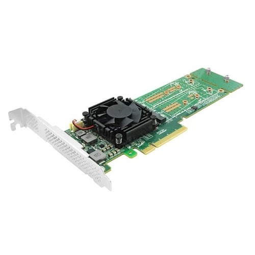 Original 4 Port PCI Express X16 NVMe Adapter PLX8747 M.2 NVMe SSD Adapter Card NV9547-4I Switch Adapter