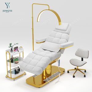 Camilla de Masaje de Lujo con 4 Motores Cama de Belleza Eléctrica Cama de Masaje para Salón Silla de Estética Personalizada Camilla de Spa para Salón - Product Image 3