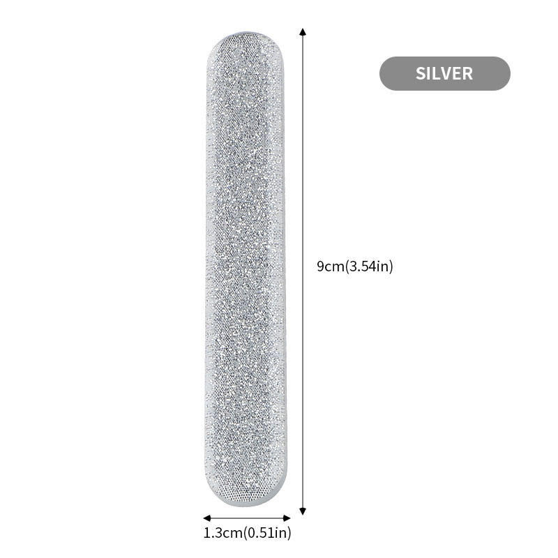 ตะไบเล็บแก้วสีเงิน