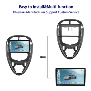 Meihua Cornice Pannello Cruscotto Autoradio per Toyota <span class=keywords><strong>Citroen</strong></span> <span class=keywords><strong>Xsara</strong></span> Picasso 1999-2010 Sistema di Navigazione Multimediale Nero Opaco - Product Image 4