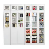 Archivador Metálico Industrial de Acero, Armario de Almacenamiento con Estantes Ajustables y Cerradura, Mueble para el Hogar, Personalizado de Fábrica