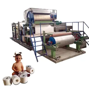 Soft Jumbo Roll Toilet Tissue Paper Product Making Machine Production Line Price