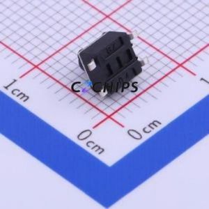 TS-1109S-C-C Tactile Switch SMD-4P,4.5x4.5mm Switch Single Pole Single Throw Round Button 2.6N Vertical Mount - Product Image 2