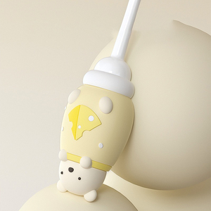 แปรงสีฟันเด็กแบบขายส่ง ขนแปรงนุ่มพิเศษ สำหรับทันตแพทย์ แบรนด์ <span class=keywords><strong>Bear</strong></span> สำหรับเด็กวัยหัดเดิน ดูแลช่องปาก แปรงกัดฟัน ทำความสะอาดเหงือกเด็กทารก - Product Image 3