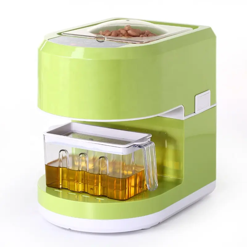 Mini Household Automatic Hot and Cold Pressing Small Electric Oil Press Machine Used for Olive