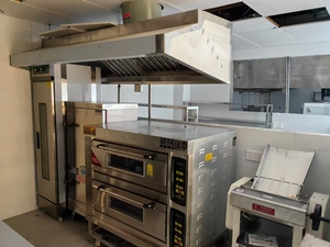 Lò nướng bánh <span class=keywords><strong>pizza</strong></span> bằng gas & điện công nghiệp 1/2/3 tầng - Nhà sản xuất OEM 2/4/6 khay cho bánh mì & bánh ngọt - Product Image 4