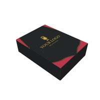 Boîtes d'emballage personnalisées de luxe en carton rigide pour ensemble de verres à liqueur, champagne, whisky, bouteilles de vin rouge, boîte cadeau en papier pour verres