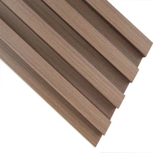 WPC Tường Nội Thất Ốp WPC lớn Tấm tường trang trí Gỗ nhựa composite tường Hội Đồng Quản Trị - Product Image 4