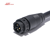 Conector de Cable Macho a Hembra de 3 Pines para Aviación M19 IP67 Impermeable de 2, 4, 5, 6, 7 y 8 Pines