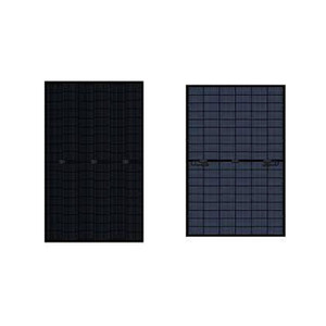 แผงโซลาร์เซลล์ Topcon Full Black Bifacial 410w 420w 430w 440w แบบกระจกสองชั้น กำลังไฟ 440w สำหรับติดตั้งบนหลังคา - Product Image 2