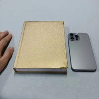 Carnet personnalisé avec couverture en cuir cousue, prix de gros, logo personnalisé, pour réunion d'affaires, souvenir, cadeau