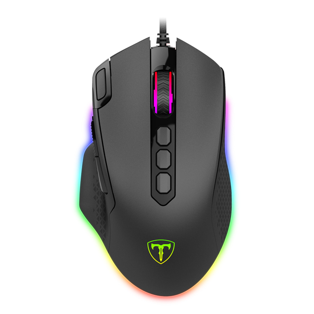 High Precision Programmable Computer Rgb Led Gamer Mouse Optical Wired Gaming Mouse