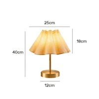 Lampe de table sans fil moderne et écologique à 3 couleurs, à intensité variable, pour la protection des yeux - Batterie 4000 mAh, charge rapide Type-C, revêtement en tissu électroplaqué