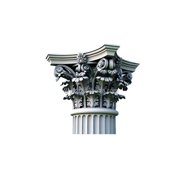 European Style Square Roman Column Pillar for Gate Pillars and Villa Decor with Hollow Design Interior & Exterior Use