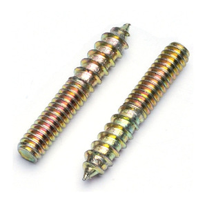 Vis à bois galvanisée en zinc jaune à <span class=keywords><strong>double</strong></span> tête pour fixation de meubles - Product Image 2