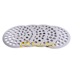 Maille filtrante de conception de cercle de trou convexe de feuille d'acier inoxydable micro perforée pour des panneaux de plateaux de plaque maille convexe d'écran de trou - Product Image 3