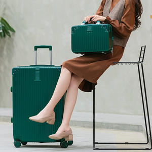 Ensemble <span class=keywords><strong>de</strong></span> bagages rigides <span class=keywords><strong>de</strong></span> 20, 24 et 28 pouces avec fermeture éclair, valise à roulettes avec serrure TSA, valise <span class=keywords><strong>de</strong></span> voyage - Product Image 3