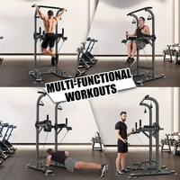 Station de dips fitness, Barres parallèles, Barres de traction, Barres de chin-up, Support de dips pour levée des jambes, Équipement de musculation à domicile
