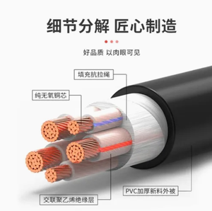 Cable de Energía de Alta Tensión con Aislamiento XLPE, Núcleo de Cobre, Tipo Blindado, para Uso en Sistemas de Transmisión de Energía en Redes Industriales - Product Image 6