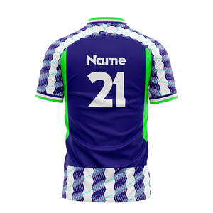 Sublimatie effen heren volledig bedrukte voetbalshirt goedkope shirts training voetbalkleding voetbaltenues - Product Image 2